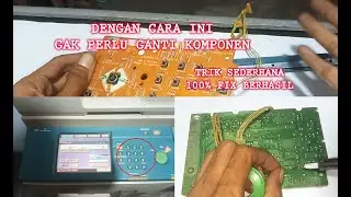 Cara Perbaiki Tombol Mesin Fotocopy Yang Macet tidak berfungsi