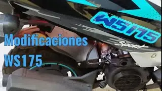 Instalar barra de LED en WS175 sport