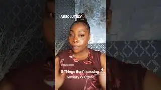5 Things Causing you Stress & Anxiety #fyp #youtubeshorts