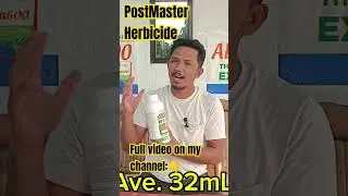 Paano gamitin ang Postmaster Herbicide Ng CropKing