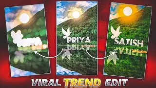 🔥Viral Jungle name photo edit | trending Name Art Video editing| How to Make Name Art Video Capcut