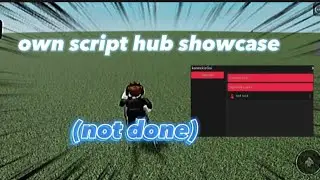 NEW! Kanexkis Gui my own gui showcase (not done) | Hydrogen & fluxus & delta