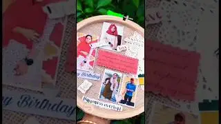 hoop photo frame/subscribe 🙏 ❤️/birthday gift/#craft#gift