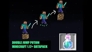 Double Jump Potion Minecraft Datapack 1.17+