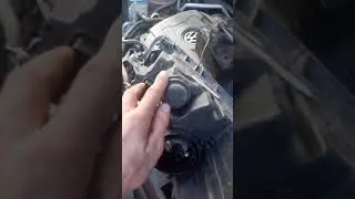 как заменить лампочки фары VW Passat b7 usa, ДХО огни