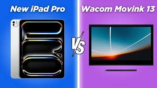 New iPad Pro vs Wacom Movink 13! 🎨✨ | iPad Pro and Wacom Movink 13 Comparison @Apple @wacom