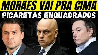 MORAES DÁ INTIMAÇÃO E VAI DERRUBAR O X BRASIL! MARÇAL PROVA QUE É PICARETA!