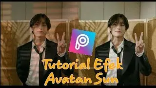 TUTORIAL EDIT FOTO EFEK SUN BLINDS || avatan sun blinds for android