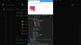 Instagram Logo Design using css