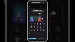 PixelTap daily combo cards 9 July get 7M Points #pixeltap #pixelverse #combo