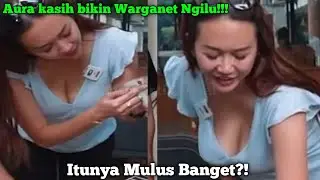 Wow 🔥🔥 Itunya Aura Kasih Bikin Netter Galpok, Saat Sedang Merawat Peliharaannya