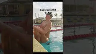Let’s discuss… What do you think about when setting up for a backstroke start?