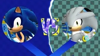 Sonic Epic Fights: Sonic VS Silver (pivot sprite battle)