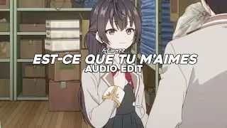 Est-ce que tu m'aimes x She doesn't mind (Tiktok Mashup) [Edit Audio]