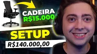 MOSTRANDO O SETUP DE R$140mil do ALANZOKA! (Só o PC GAMER é + de R$40mil)