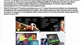 PC Premium TV Review - Arts Review Center