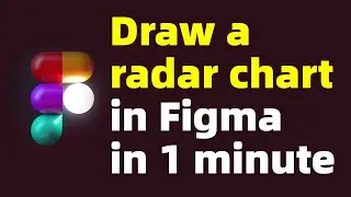 Draw a radar chart in Figma in 1 minute