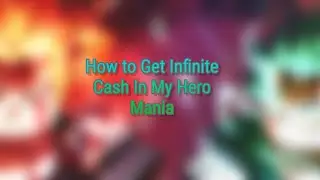 How to Get Infinite Cash in My Hero Mania | Roblox