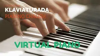 Klaviatura orqali pianino chalish (виртуальная пианино)