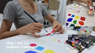자격증vlog :: 컬러리스트 기사 실기 독학 start 🎨 시험 D-36