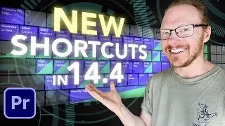 New Keyboard Shortcuts in 14.4 Adobe Premiere Pro 2020