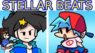 Friday Night Funkin' VS Stellar Beats - VS SuperStamps V2 (Week 1 Gameplay Preview)