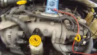 How to check the glow plugs Chrysler Voyager How to check the glow plug