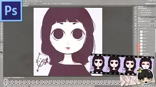 Animation Tutorial | How to Animate Blinking Eyes in Photoshop Cs6