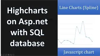 How to create line charts on ASP.NET Web Form with MS SQL Server Database and Highcharts (tutorial)