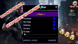 DEAD TARGET MOD MENU 4.60 VERSION NEW UPDATE||150MB||H4KER PH||