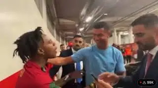 ISHOWSPEED MEETS RONALDO (Not clickbait)