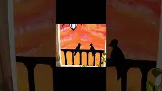 Satisfying 2021 Sunset Painting  | December 2021 Beautiful Sunset View Painting