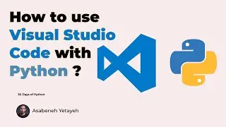 How to use Visual Studio Code  for Python -  Writing and Running Python Scripts in VSCode