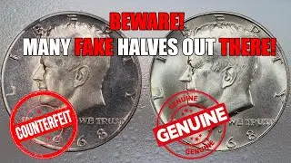 How to Spot Fake Kennedy Half Dollars – Identify Counterfeit Silver Coins!