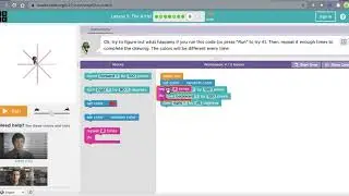 Solutions to: Code Studio Lesson 5 the Artist 1-10