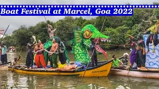 Goa's Traditional Sangod Utsav 2022 at Cumbharjua, Marcel 🛶 || Boat Festival & Ganesh Visarjan Goa
