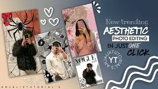 Instagram Trending Aesthetic photo editing Tutorial 💫||By Anjalixtutorial's 💖✨|| #picsartaesthetic 