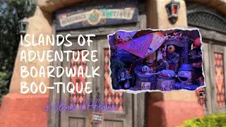 First Look At Universal's Islands of Adventure Boardwalk Boo-tique | Lil' Boo and HHN Merch