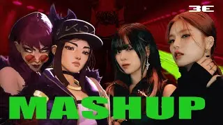 K/DA  & ITZY - Pop/Stars / BORN TO BE (ft. Madison Beer, (G)I-DLE, Jaira Burns)  (MASHUP)