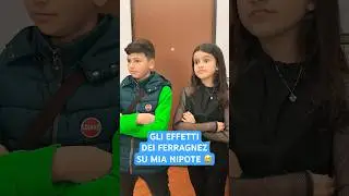 GLI EFFETTI DEI FERRAGNEZ SU MIA NIPOTE 😅 / iPantellas