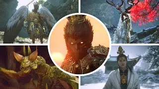 Black Myth: Wukong - All Bosses (Chapter 6) + Secret Boss Fights [4K 60FPS]