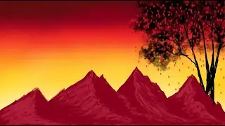 How to draw a Scenery in Microsoft Paint-3D