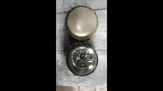 Polishing fog light glass: 2 methods