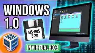 How to Install Windows 1.0 in VirtualBox! | Complete Step-by-Step