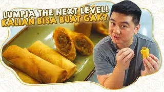 THE NEXT LEVEL LUMPIA CHEESE BURGER! KALIAN BISA BUAT GA?