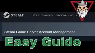 How to set up a Steam Game Server Login Token Using the Server Account Management Tool