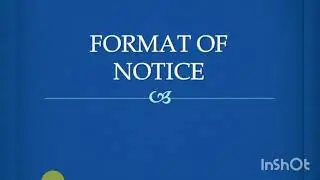 Format of notice writing || class 8, 9, 10, 11, 12 || Tips to notice writing