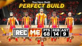 I dominated RANDOM REC with the PERFECT BUILD in NBA 2K24..