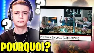 MA RÉACTION AU CLIP BISCOTTE DE  @Piwerre !