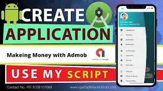 Make android app with using my script code and start earning with admob